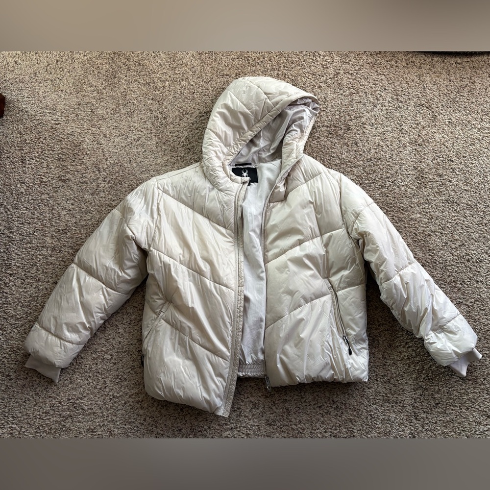 Spyder Women's Cream Puffer Jacket